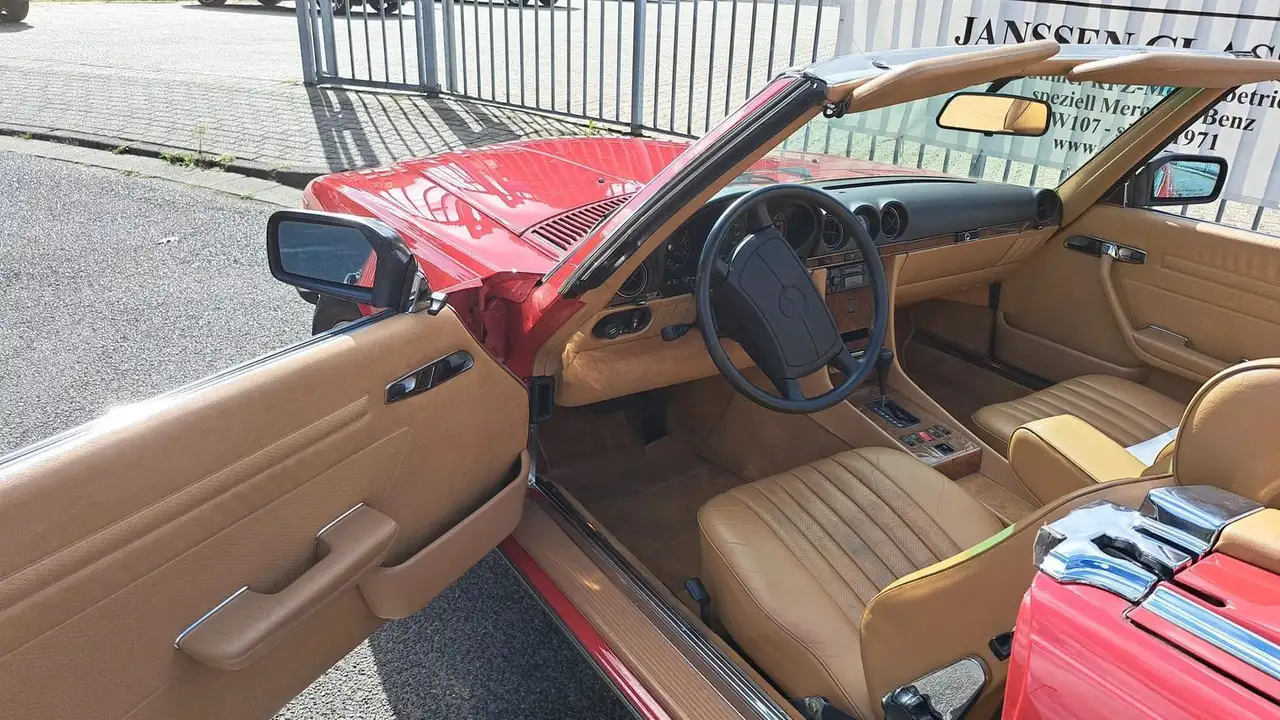 Mercedes-Benz SL 560 Rot/Dattel, foto 10