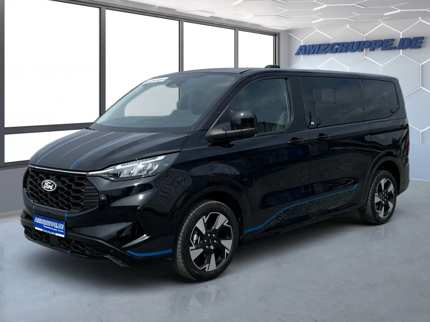 Ford Tourneo Custom Sport L1 AT 5J.*Gar.+ACC+Kamera+Winterpak Zwart - 2