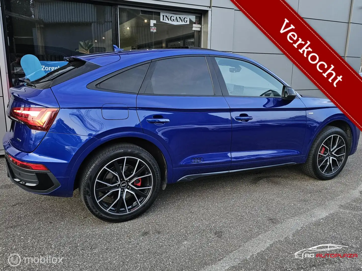 Audi Q5 Sportback 50 TFSI e S edition Panorama/Sfeer/Leder Blauw - 2