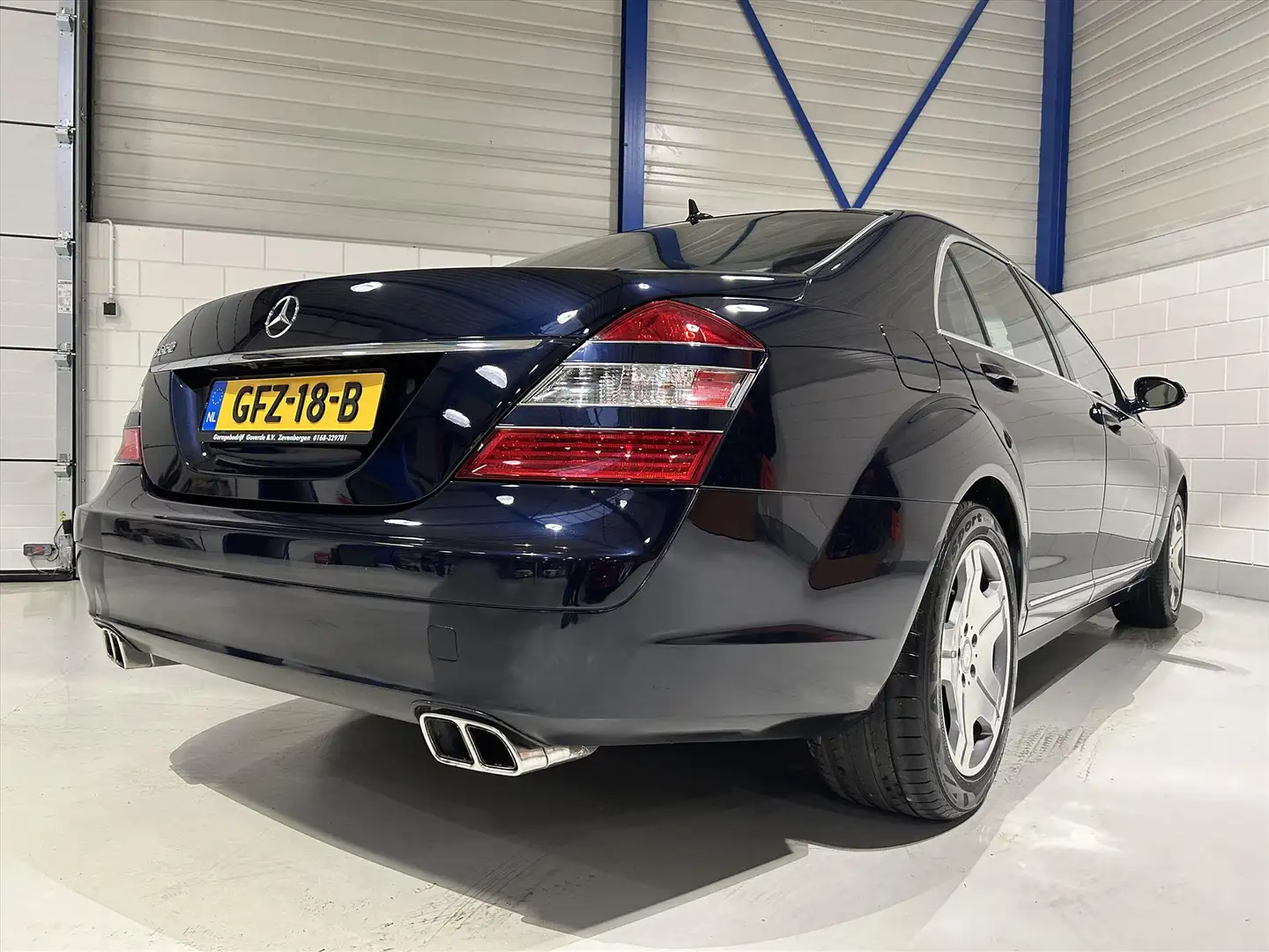 Mercedes-Benz S 600 S600 V12 Bi-Turbo Lang 516PK Distronic, Memory Bleu - 2