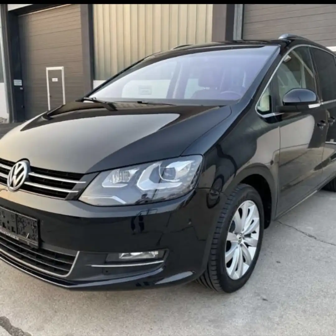 Volkswagen Sharan Highline BMT Schwarz - 1