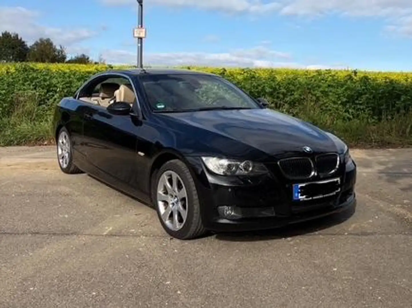 BMW 320 3er Cabrio 320i Cabrio Schwarz - 2