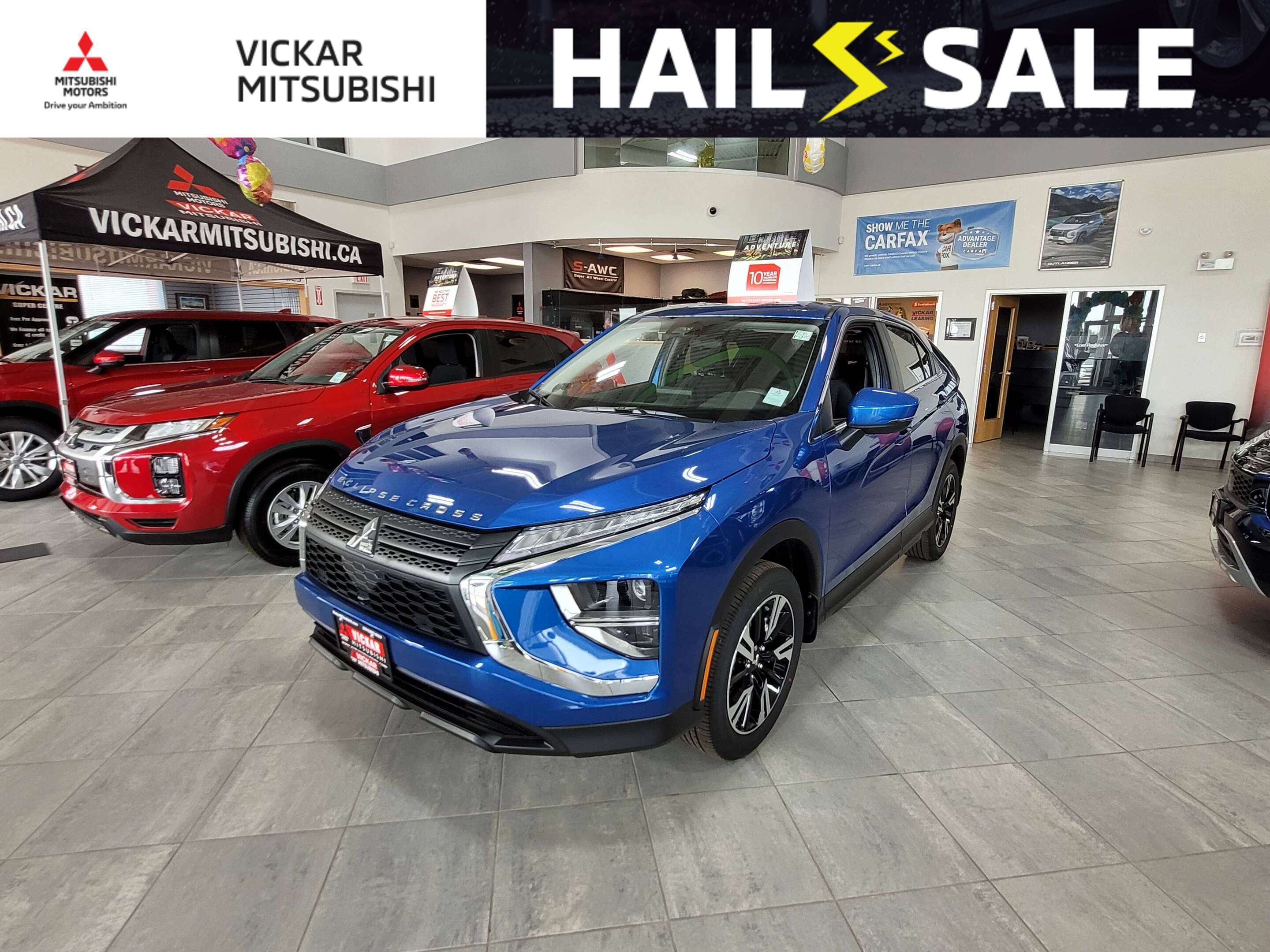 Blue 2026 Mitsubishi Eclipse Cross SUV / Crossover All-Wheel Drive Automatic