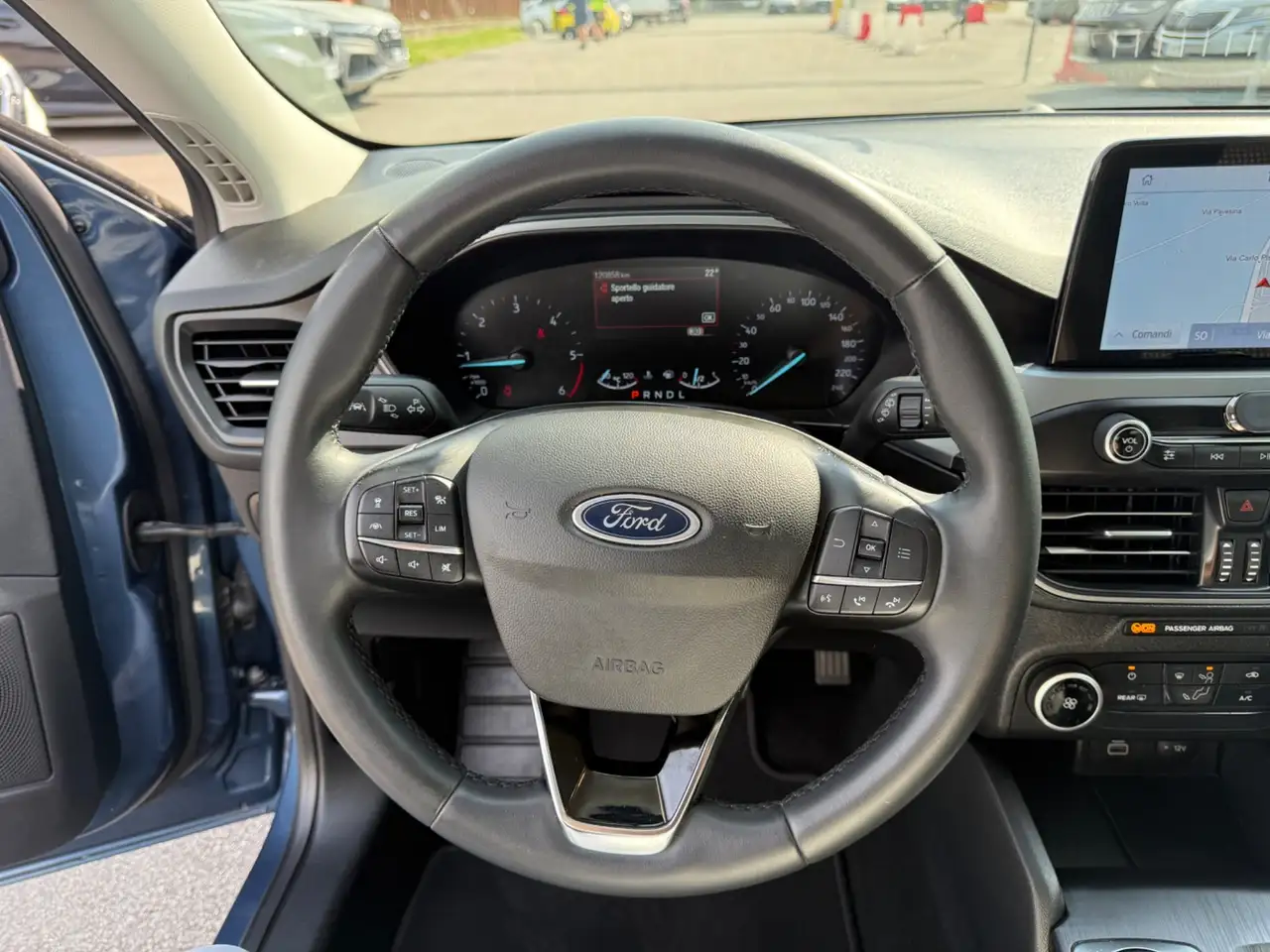 Ford Focus 1.5 EcoBlue 120 CV automatico SW Active Styl, миниатюра 10