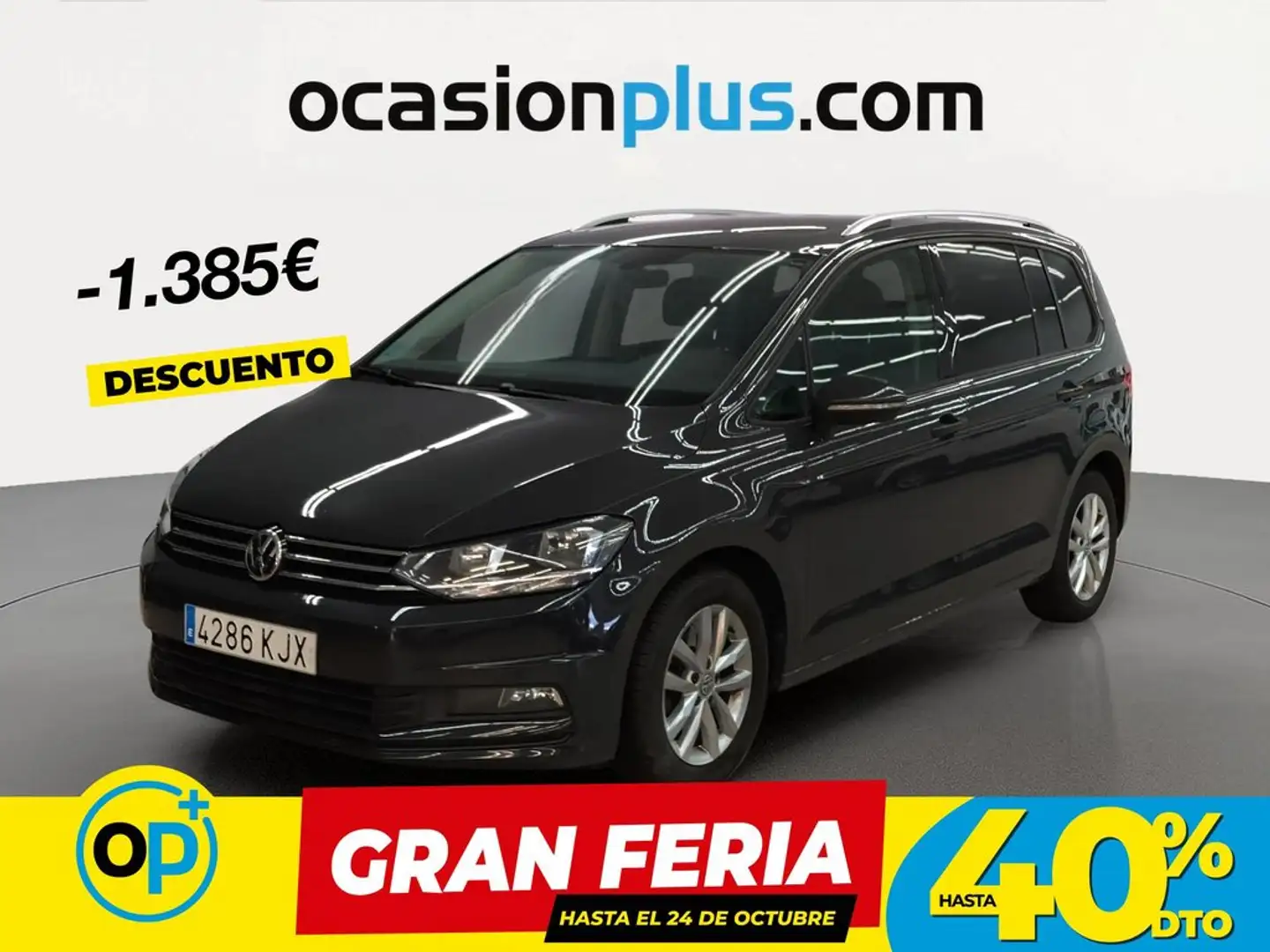 Volkswagen Touran 2.0TDI CR BMT Advance DSG 110kW Gris - 1