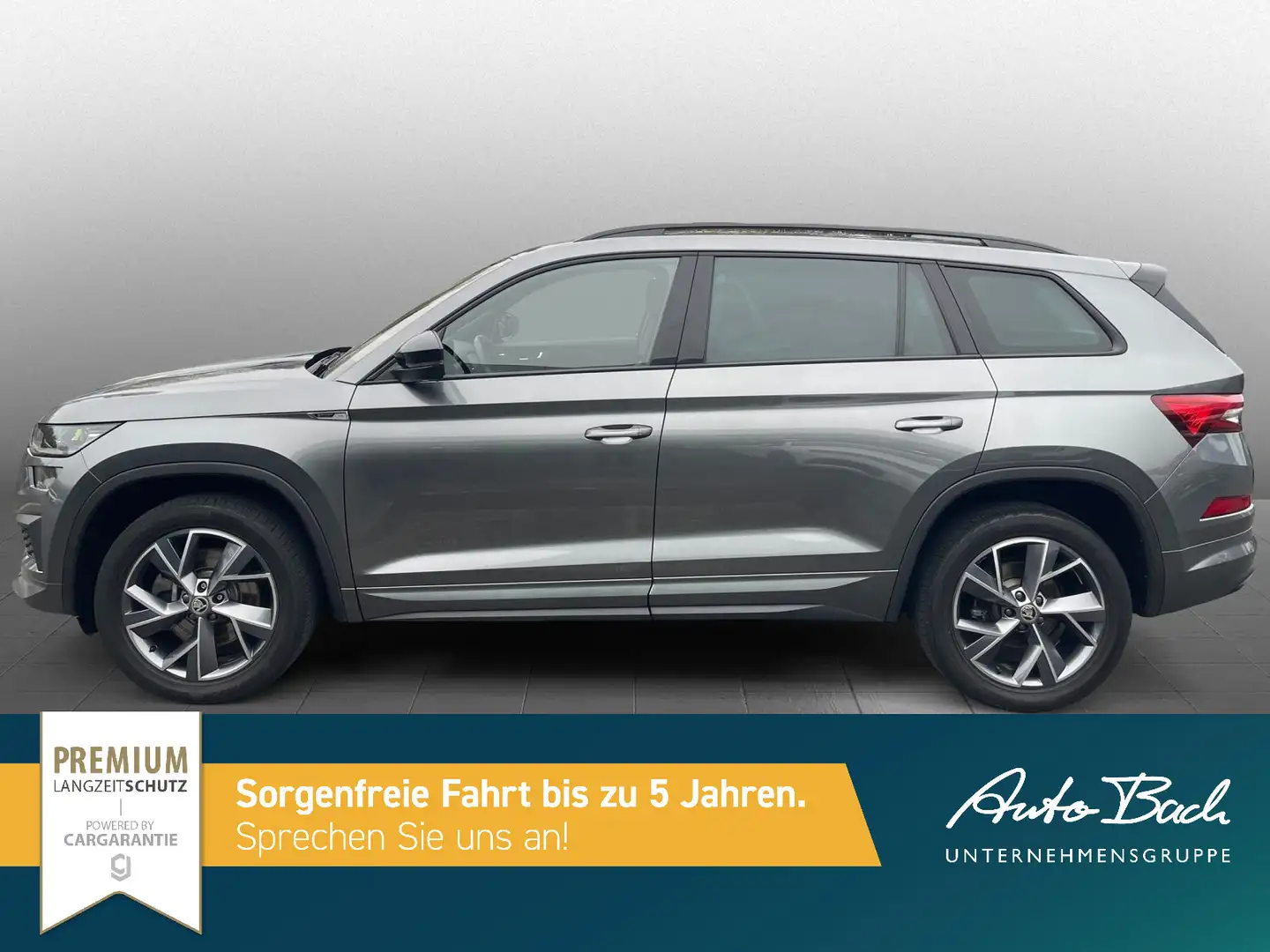 Skoda Kodiaq 2.0 TDI Sportline 4x4 DSG Navi LED DCC AH Grau - 2