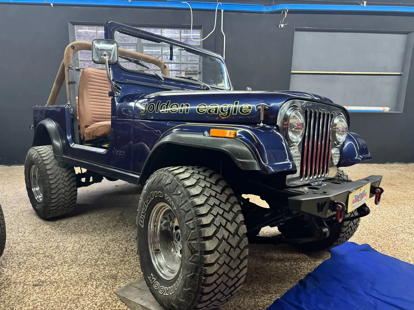 Jeep CJ-7 Blau - 1