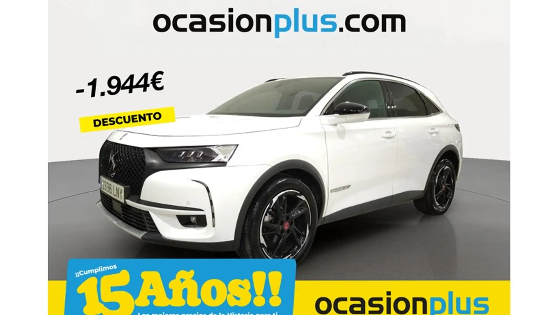 DS Automobiles DS 7 Crossback 1.2 PT. Performance Line 130 Aut. Blanc - 1