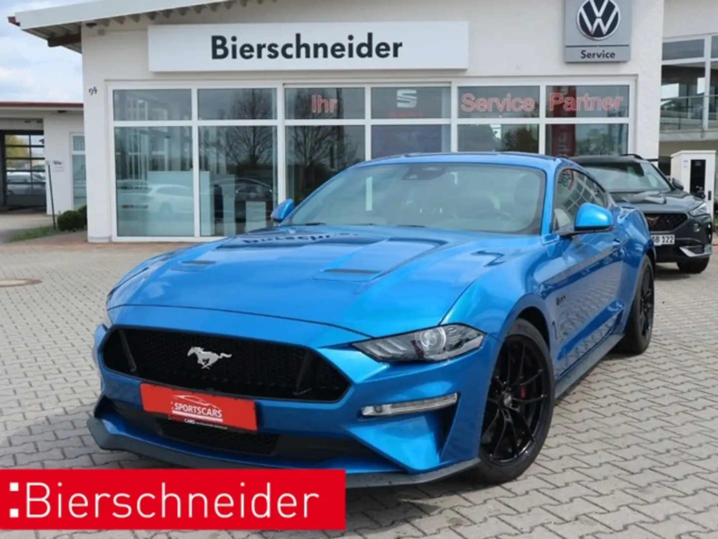 Ford Mustang GT 5.0 Fastback Premium Paket 2 MagneRide Hand FGS Blue - 1