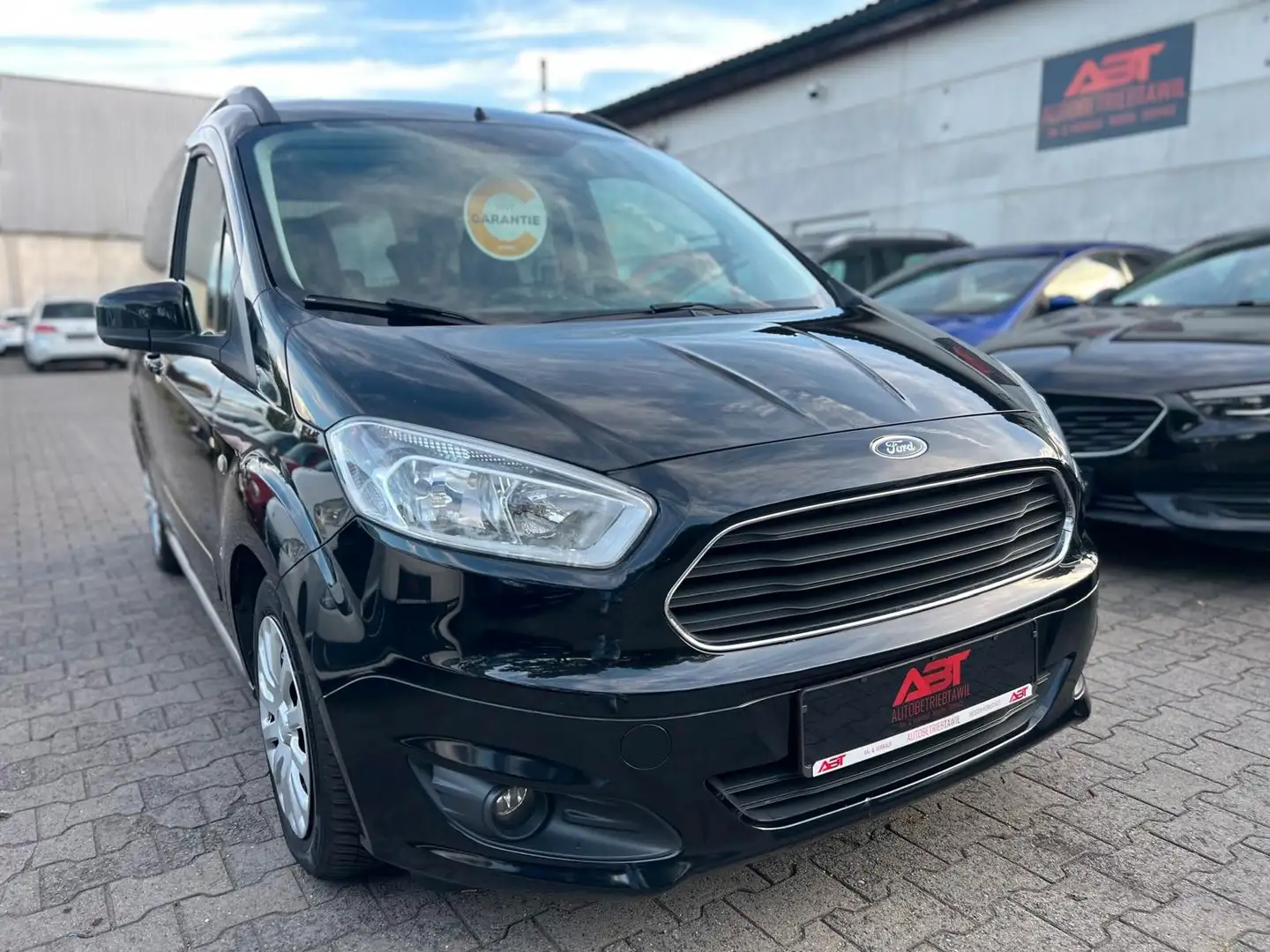 Ford Tourneo Courier Titanium, Kamera, PDC, NAVI, AHK Schwarz - 1