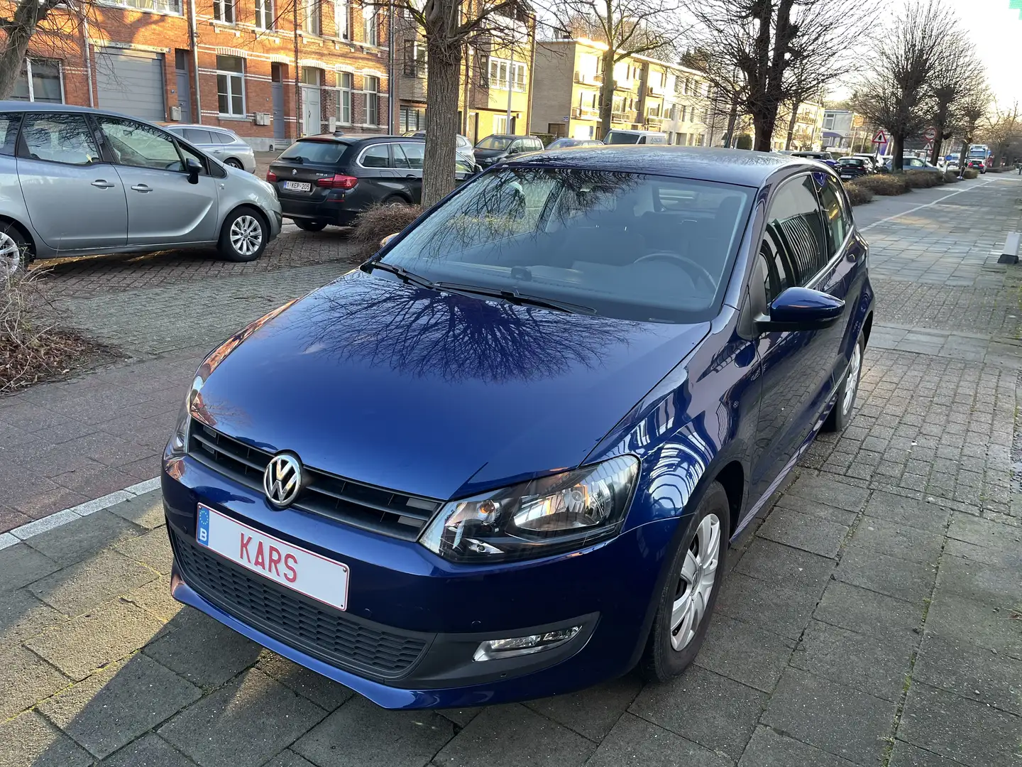 Volkswagen Polo 1.4i Black Edition/NIEUWSTAAT/AIRCO/GARANTIE Bleu - 2