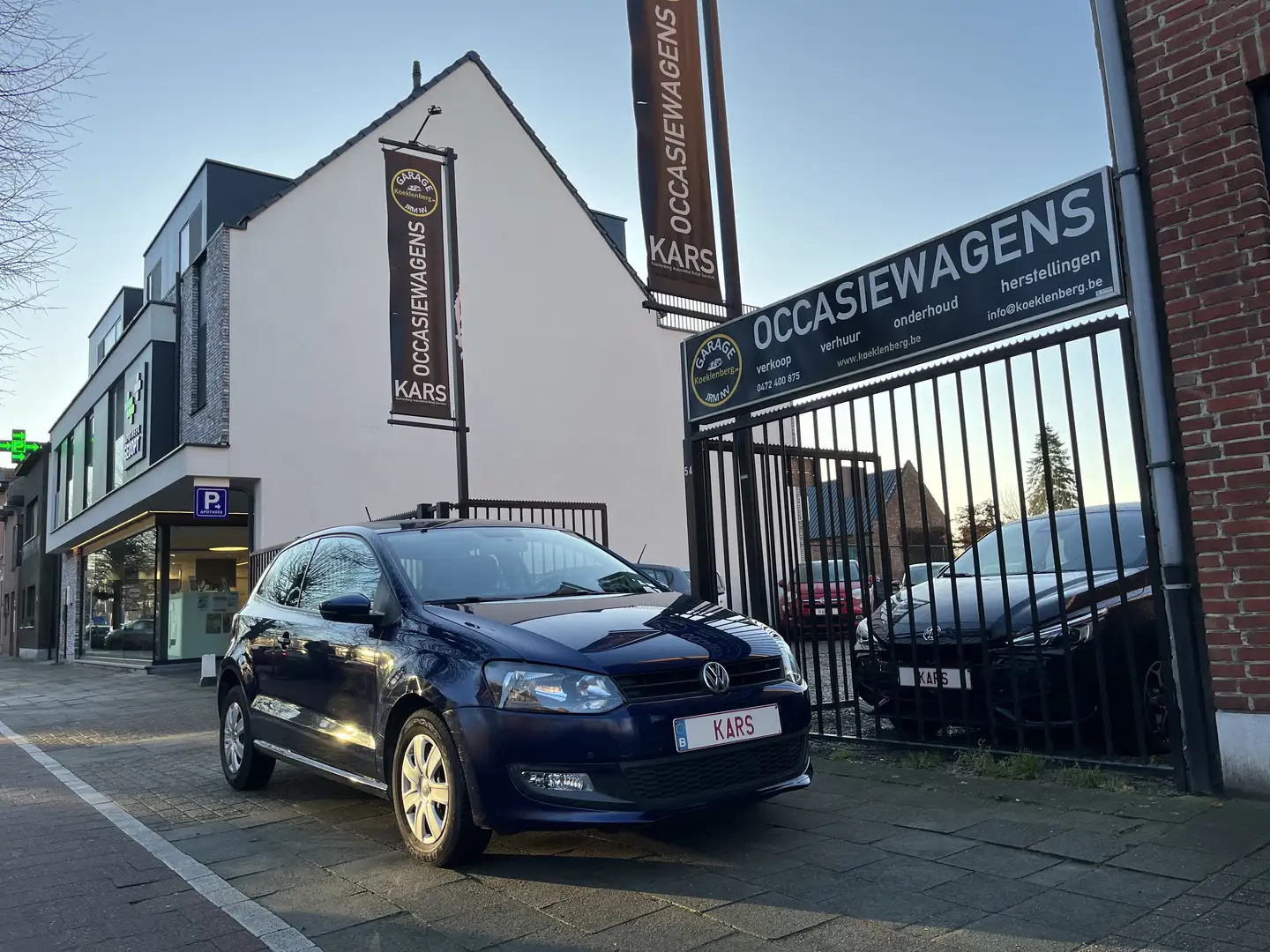 Volkswagen Polo 1.4i Black Edition/NIEUWSTAAT/AIRCO/GARANTIE Bleu - 1