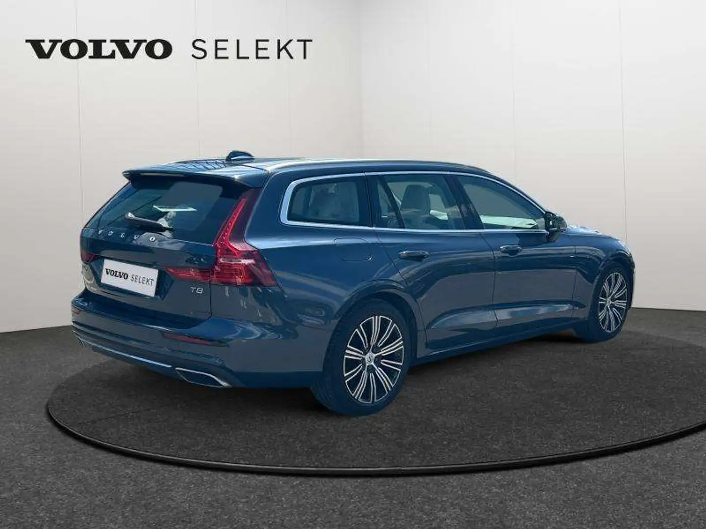 Volvo V60 T8 Inscription / Hybride Bleu - 2