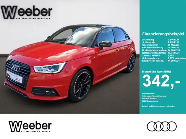 Audi A1 Sportback sport *PDC*NAVI*XENON*BLACKSTYLE*SHZ*