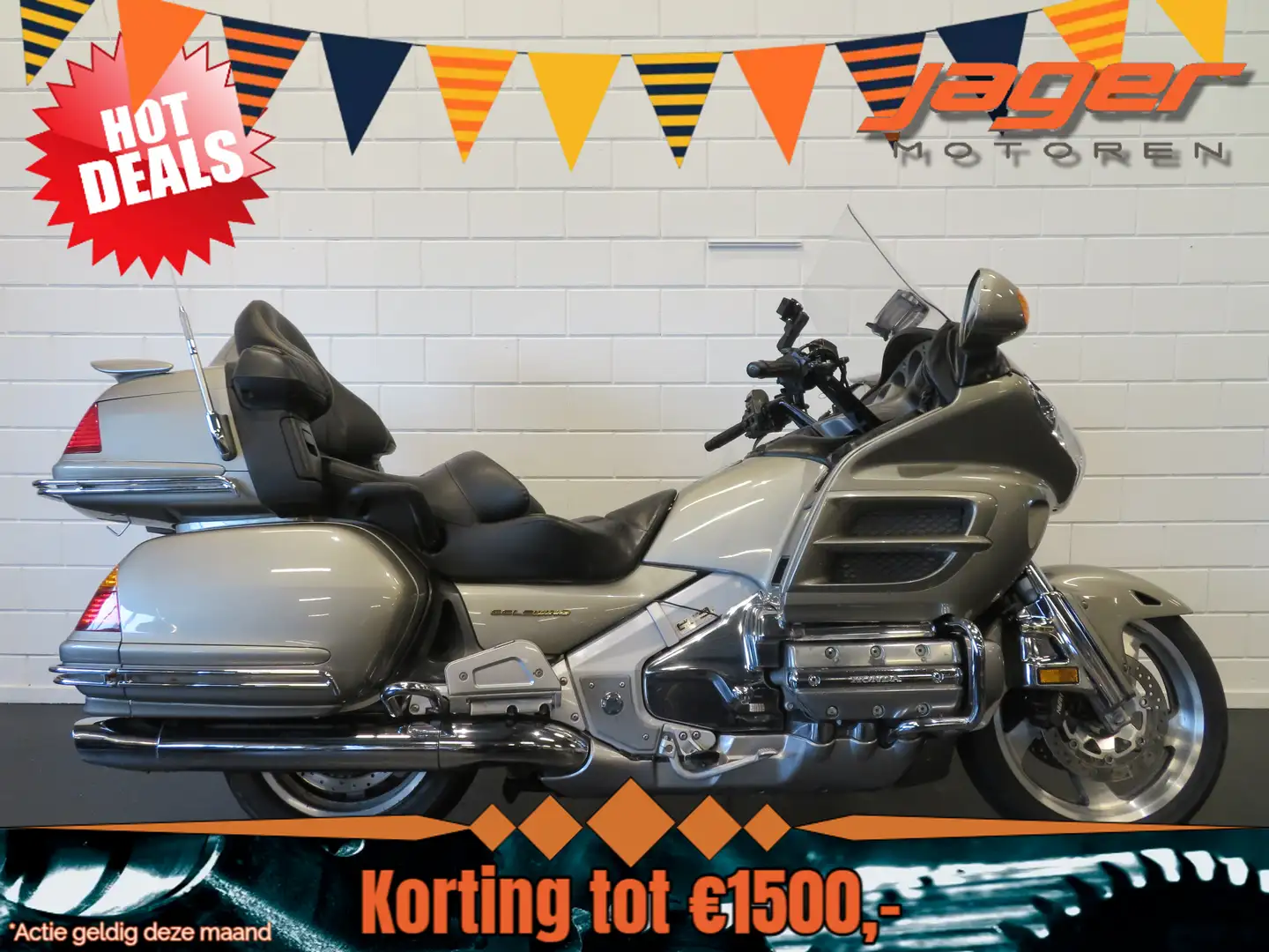 Honda GL 1800 GOLDWING ZEER VOL EN STRAK! - 1