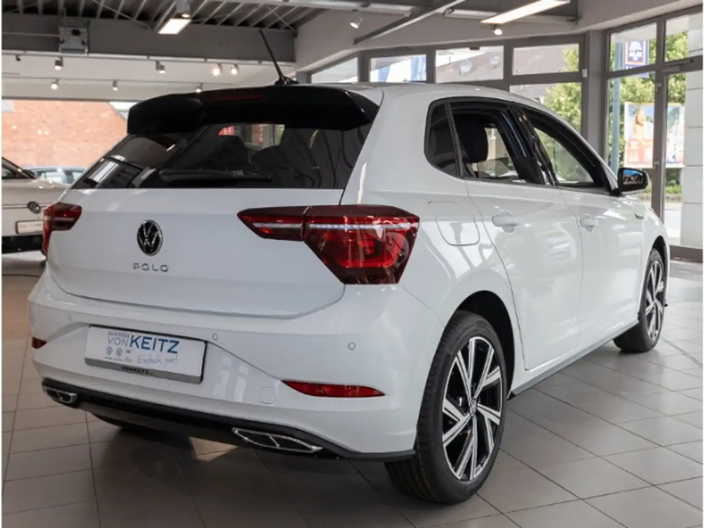 Volkswagen Polo R-Line 1.0 TSI Sportpaket Navi Digitales Cockpit L Weiß - 2