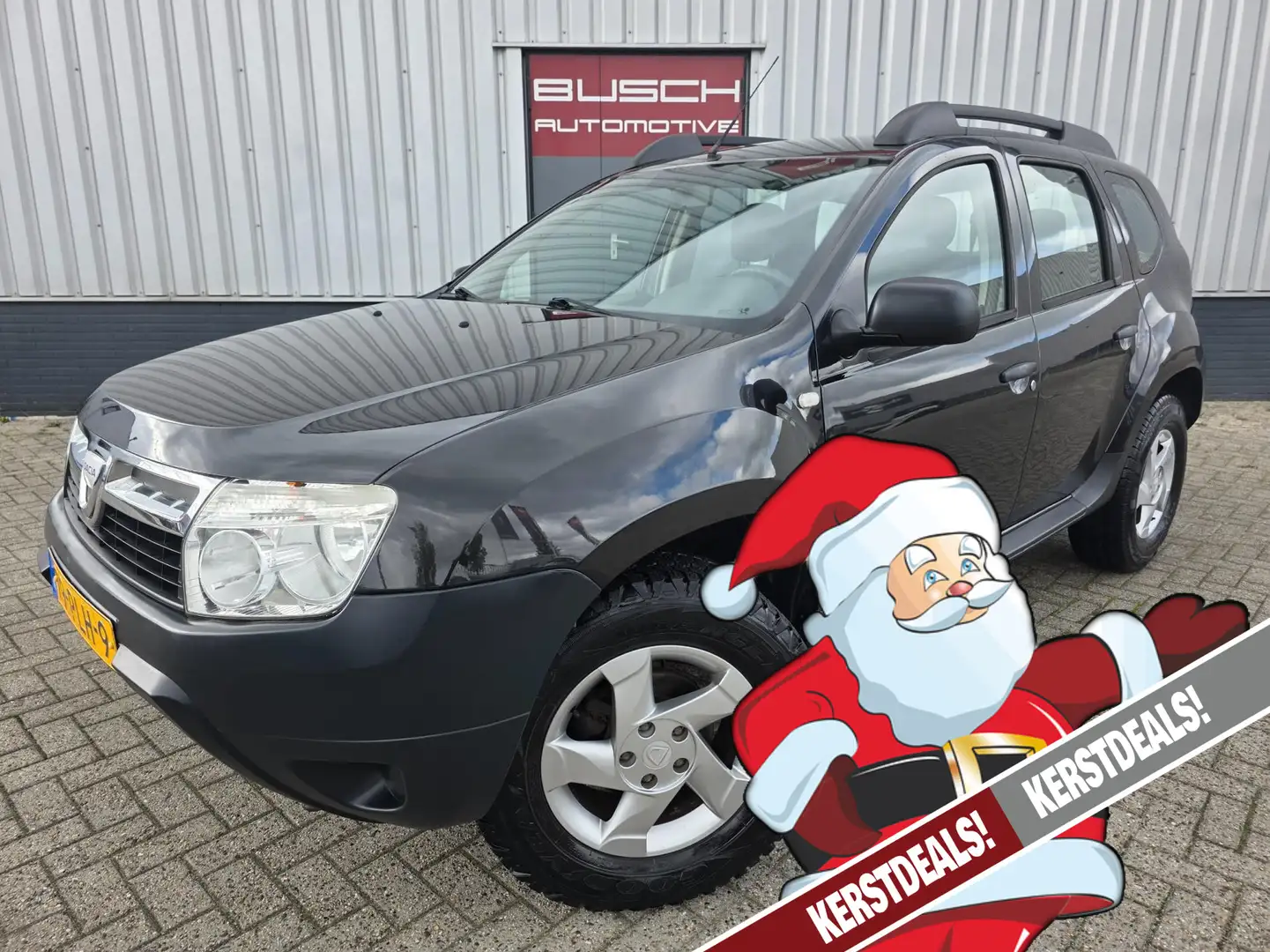 Dacia Duster 1.6 Ambiance 2wd | VAN 1e EIGENAAR | AIRCO | Noir - 1