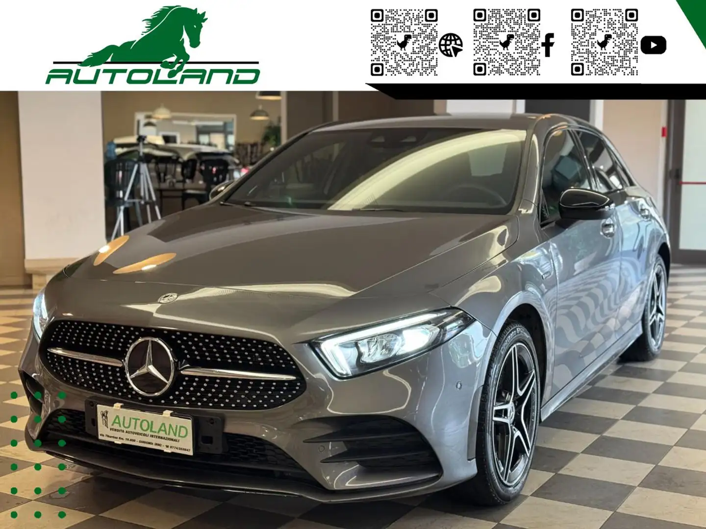 Mercedes-Benz A 250 Automatic Premium UniPro Mbux Ambient Light Gris - 1