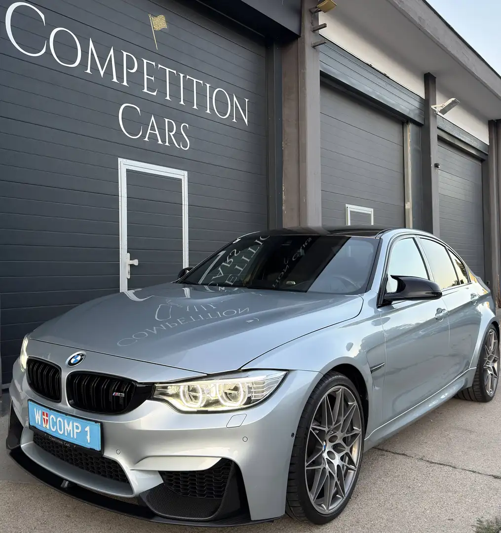BMW M3 **COMPETITION**ERSTLACK, Ö-AUTO, VOLLE HISTORIE** Grau - 2