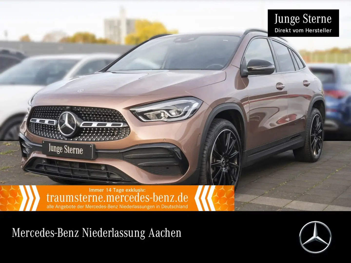 Mercedes-Benz GLA 250 e AMG+NIGHT+AHK+LED+8G Bronze - 1
