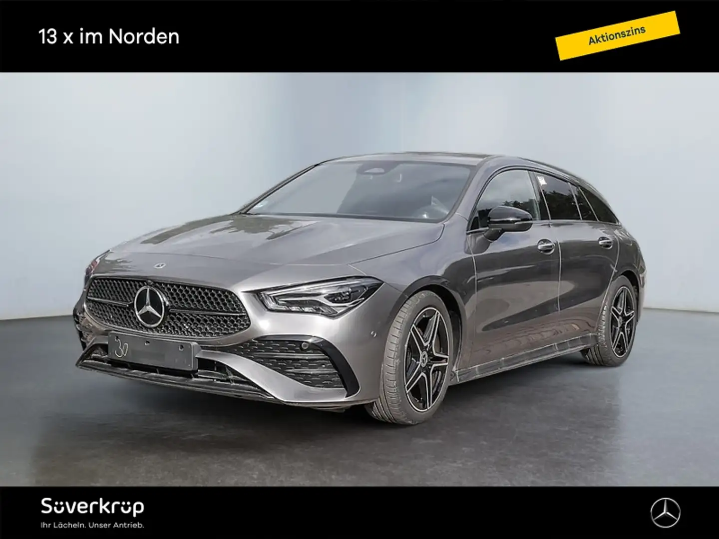 Mercedes-Benz CLA 180 SB // AMG BURM NIGHT MEMO AHK KAMERA PDC Grau - 1