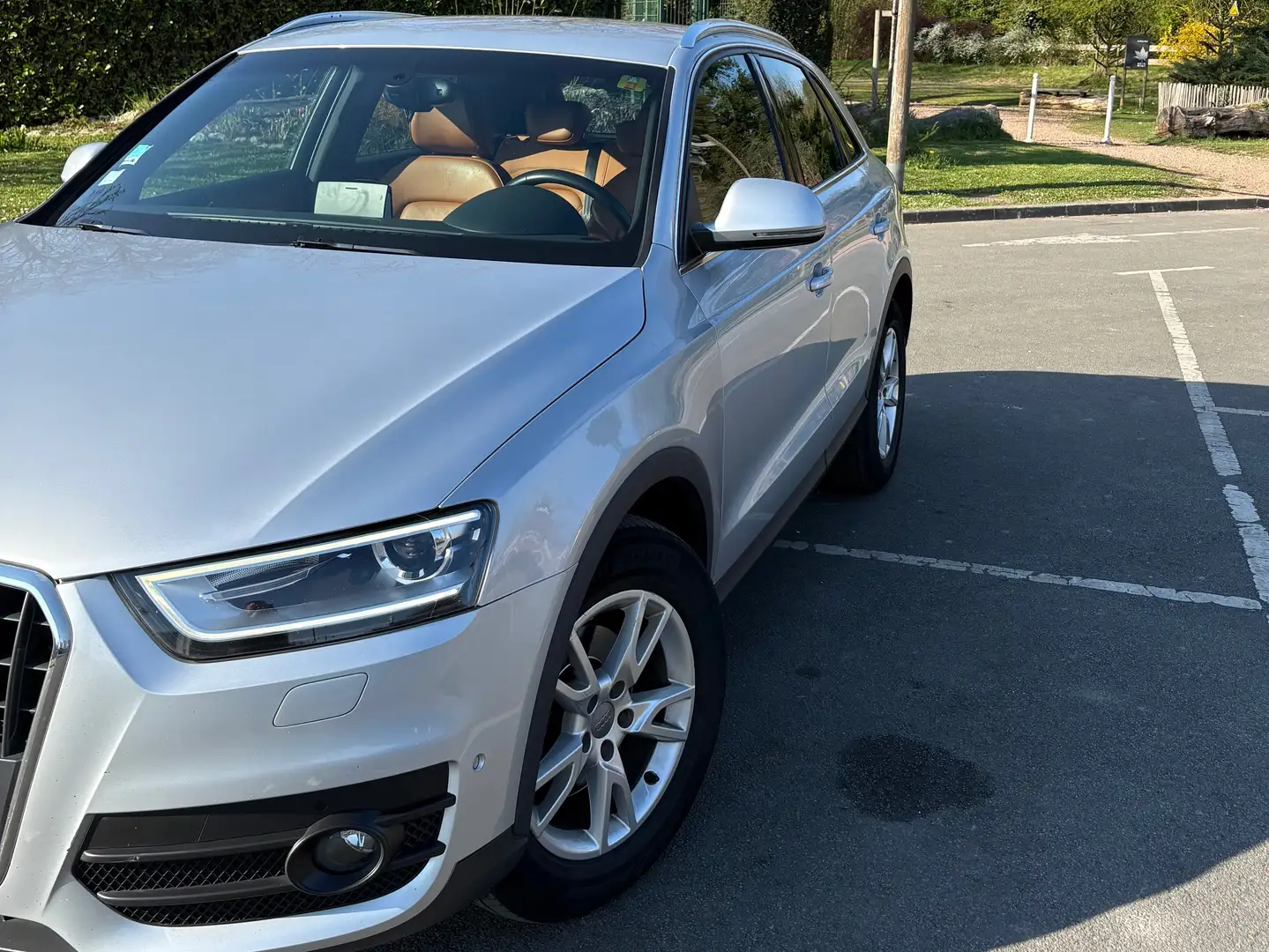 Audi Q3 Q3 2.0 TFSI Quattro S line S tronic Gris - 1