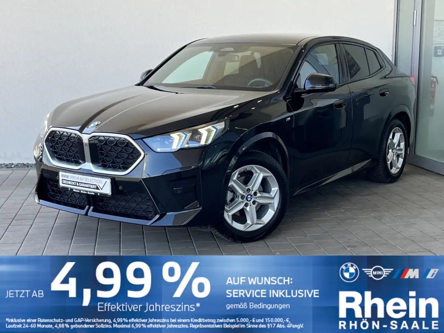 BMW X2 sDrive18d M Sportpaket H/K.AHK.LED.Komfort. Noir - 1