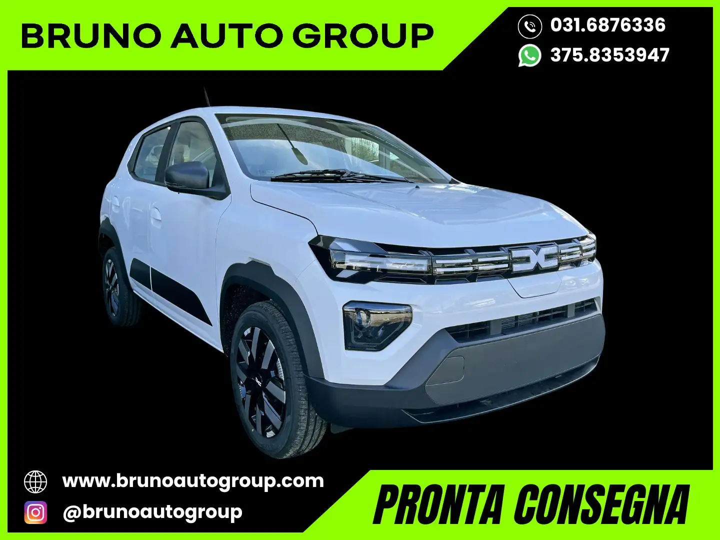 Dacia Spring Expression Electric 65-CON INCENTIVO ROTTAMAZIONE Bianco - 1