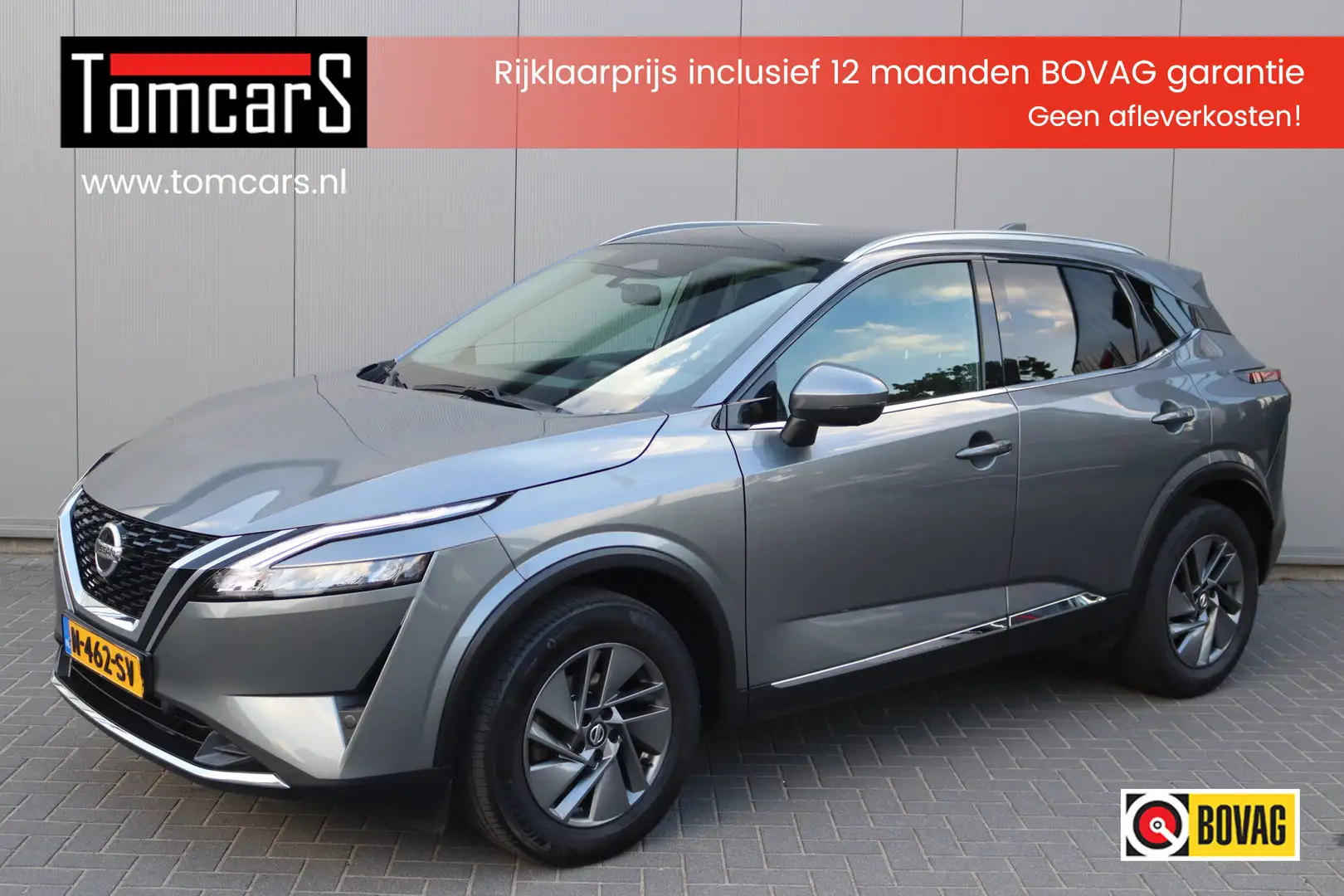 Nissan Qashqai 1.3DIG-T 160PK Hybrid Automaat Acenta Navigatie/Tr Gris - 1