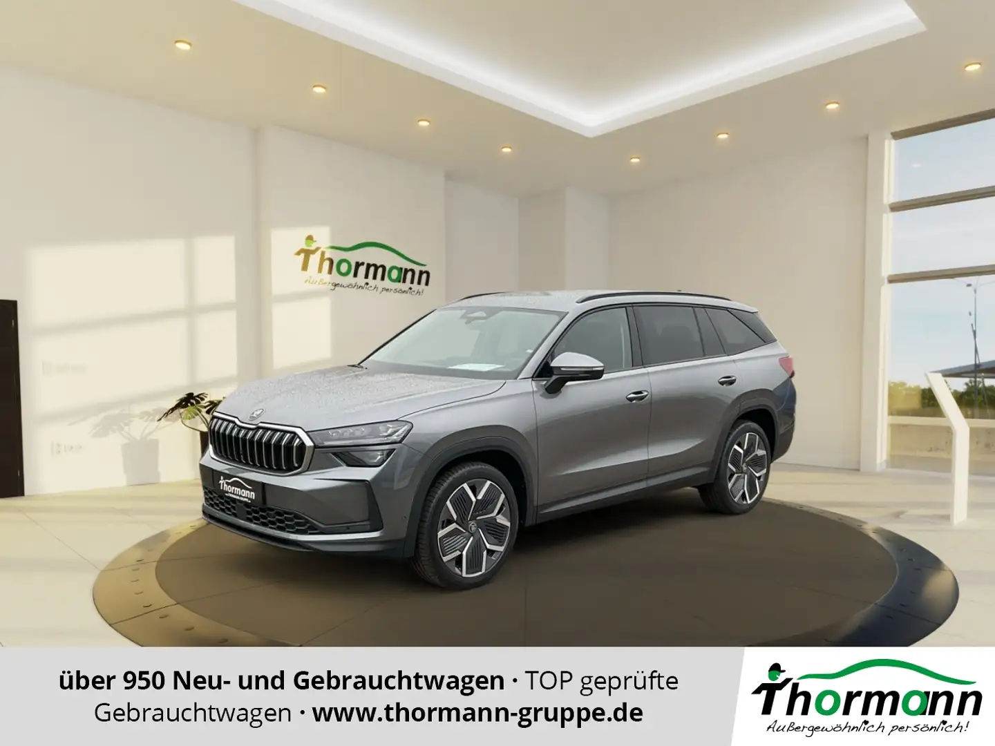 Skoda Kodiaq Selection 1.5 TSI mHEV DSG HUD 7Sitzer Grau - 1