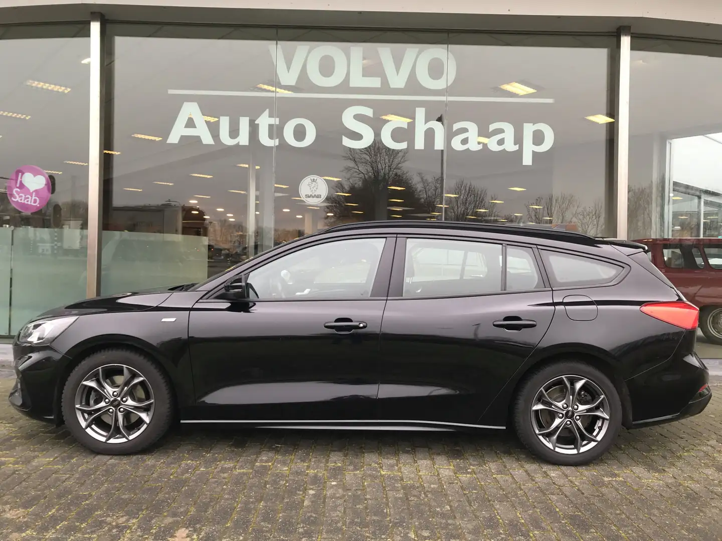 Ford Focus Wagon 1.0 EcoBoost ST Line Business | Rijklaar inc Schwarz - 2