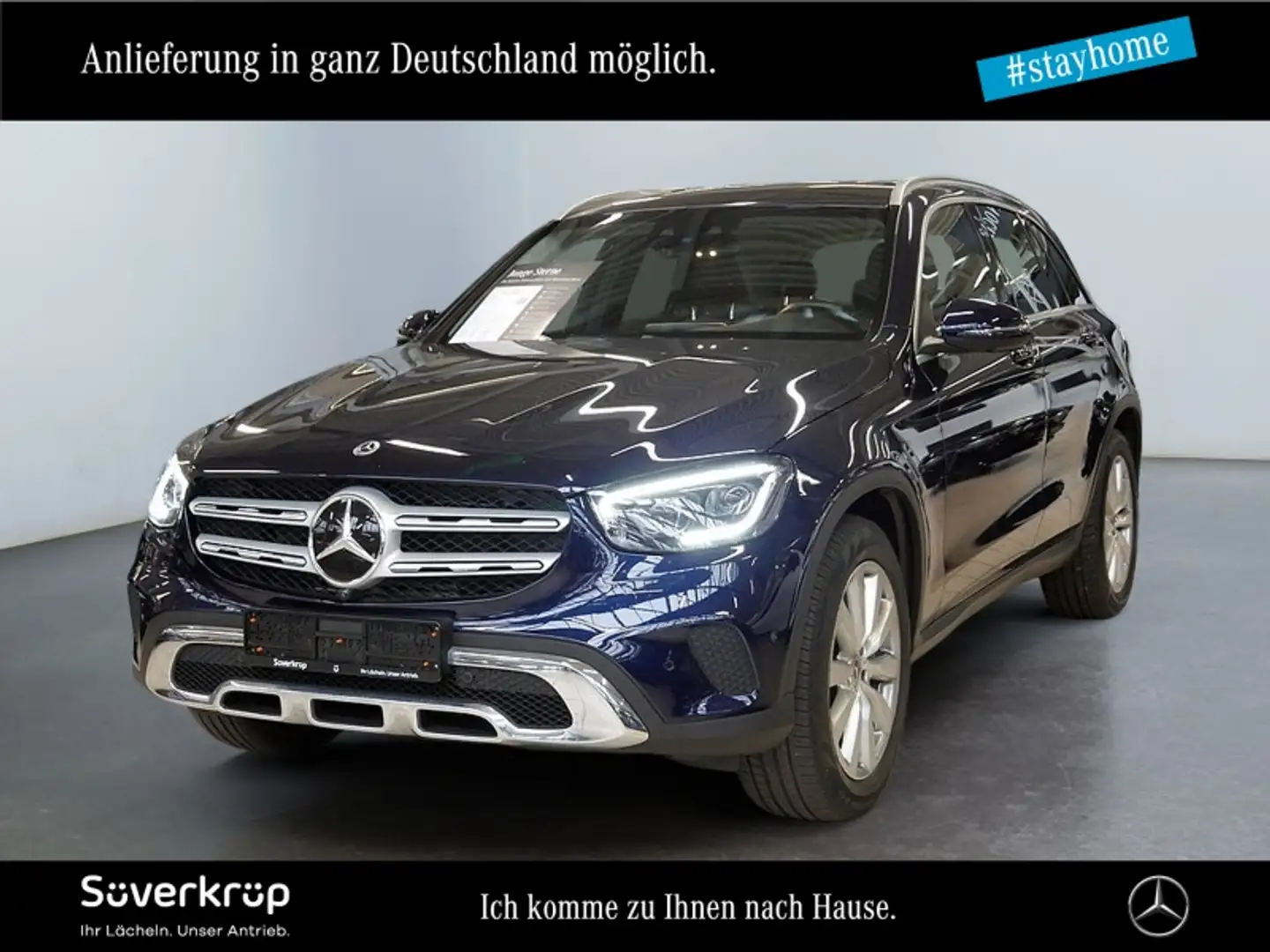 Mercedes-Benz GLC 400 d 4M MEMO MULTI 360 AHK AIRMATIC DISTR Bleu - 1