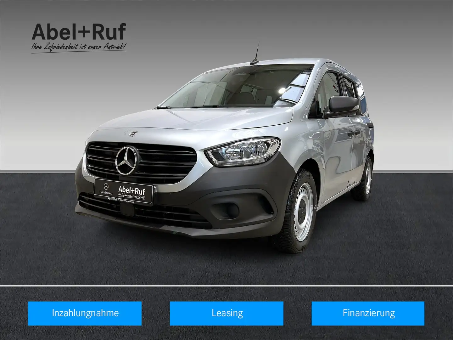 Mercedes-Benz Citan 110 Tourer BASE Standard Kam+TotW+LrHz+AHK Silber - 1