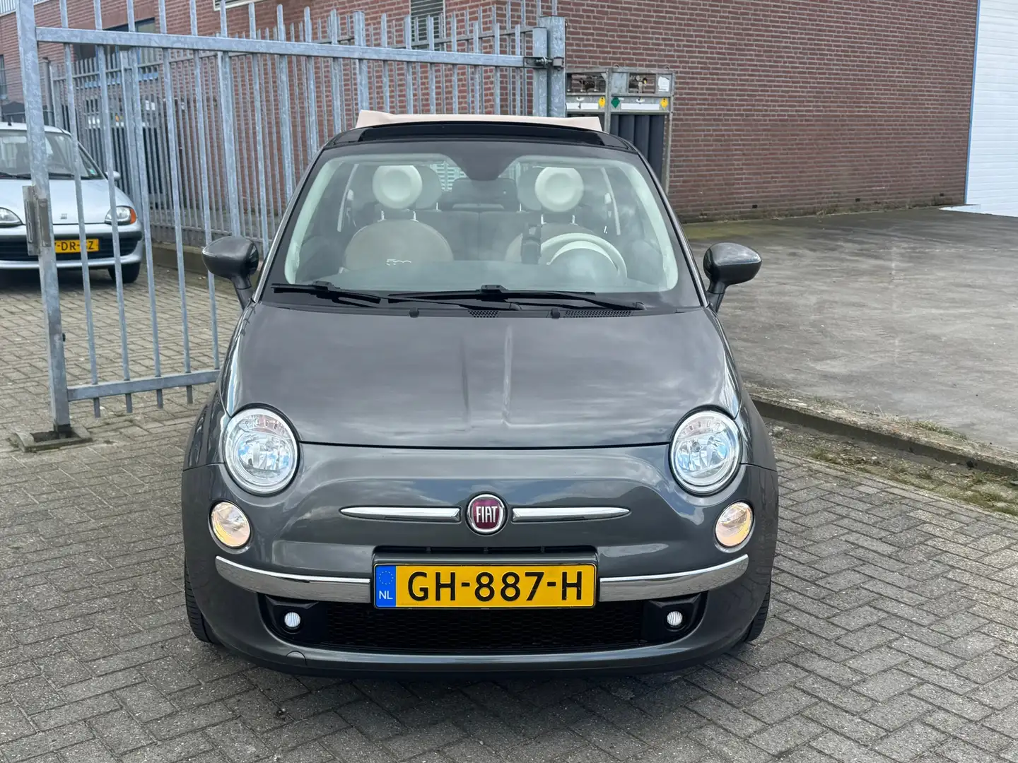 Fiat 500C 0.9 TwinAir Turbo Lounge AUTOMAAT! NL AUTO NAP! Le Grey - 2