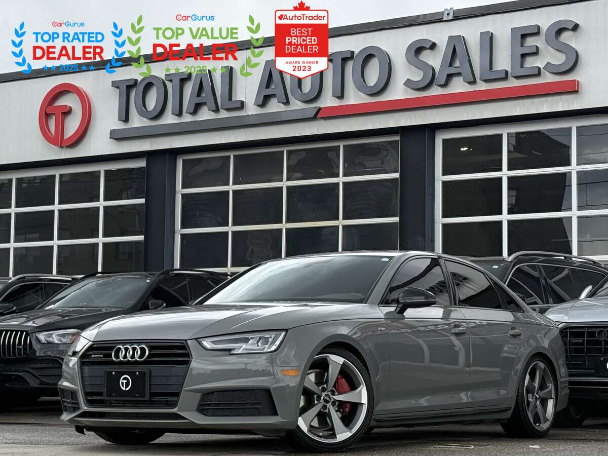 2018 Audi A4 PROGRESSIV S-LINE | SUNROOF | NAVI | LOADED