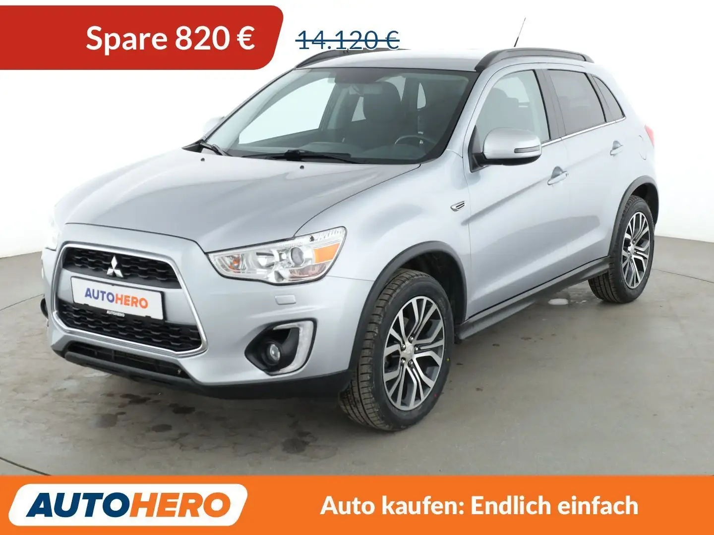 Mitsubishi ASX 2.2 DI-D Diamant Edition 4WD Aut.*TEMPO*CAM*PDC* Grau - 1