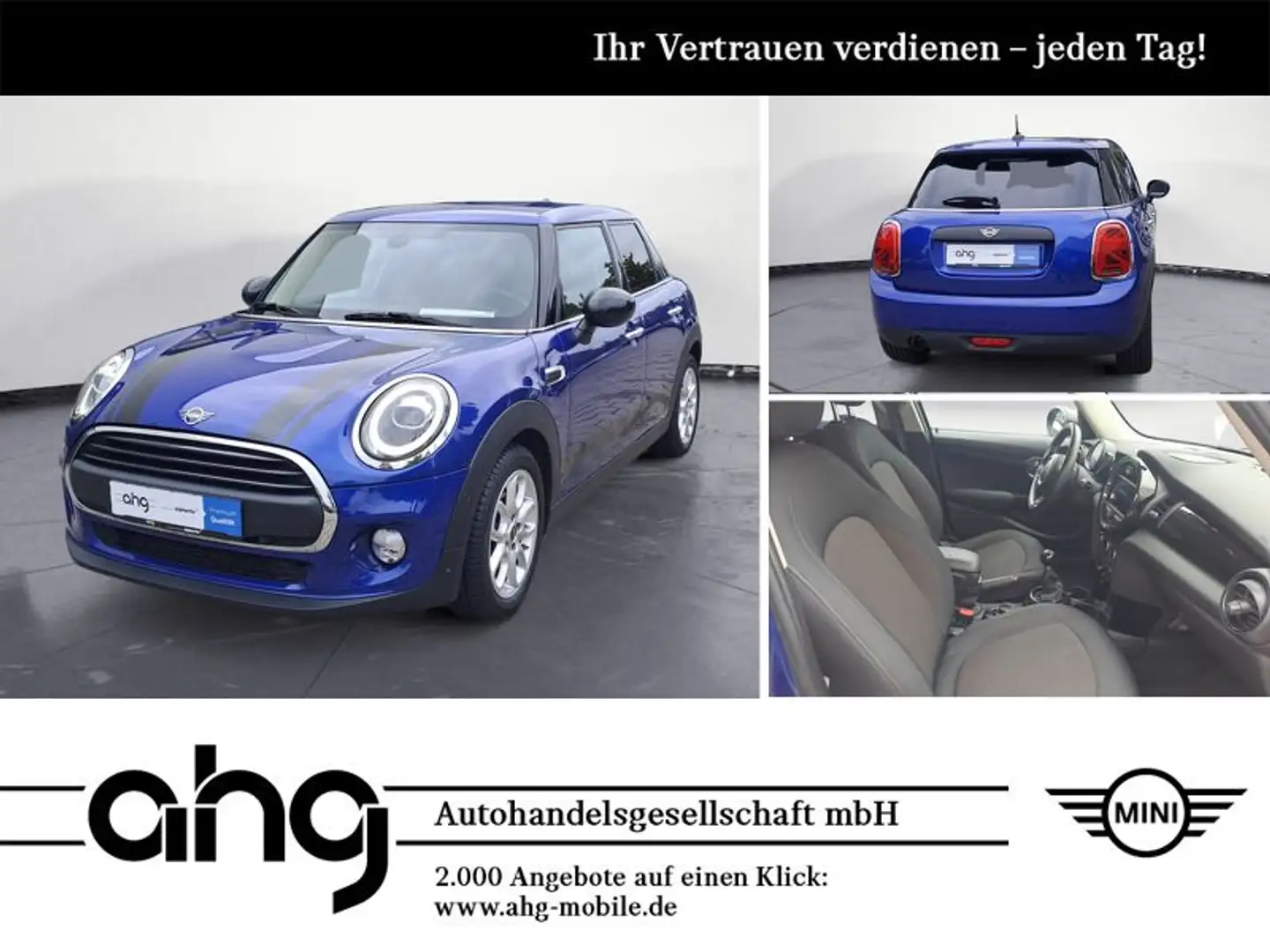 MINI One One 5-Türer Blau - 1