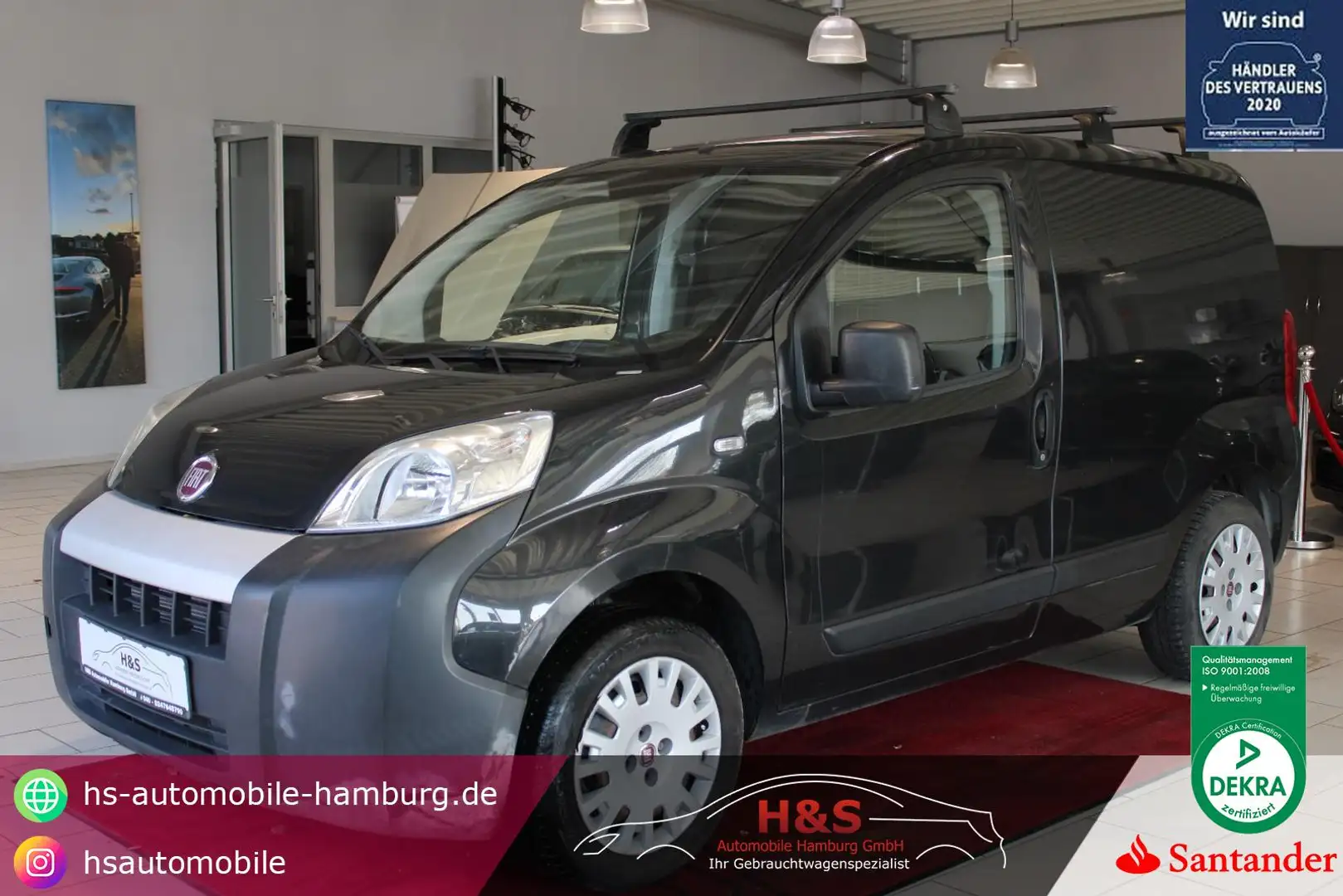 Fiat Fiorino SX Kasten Gewerbe/Export Schwarz - 1