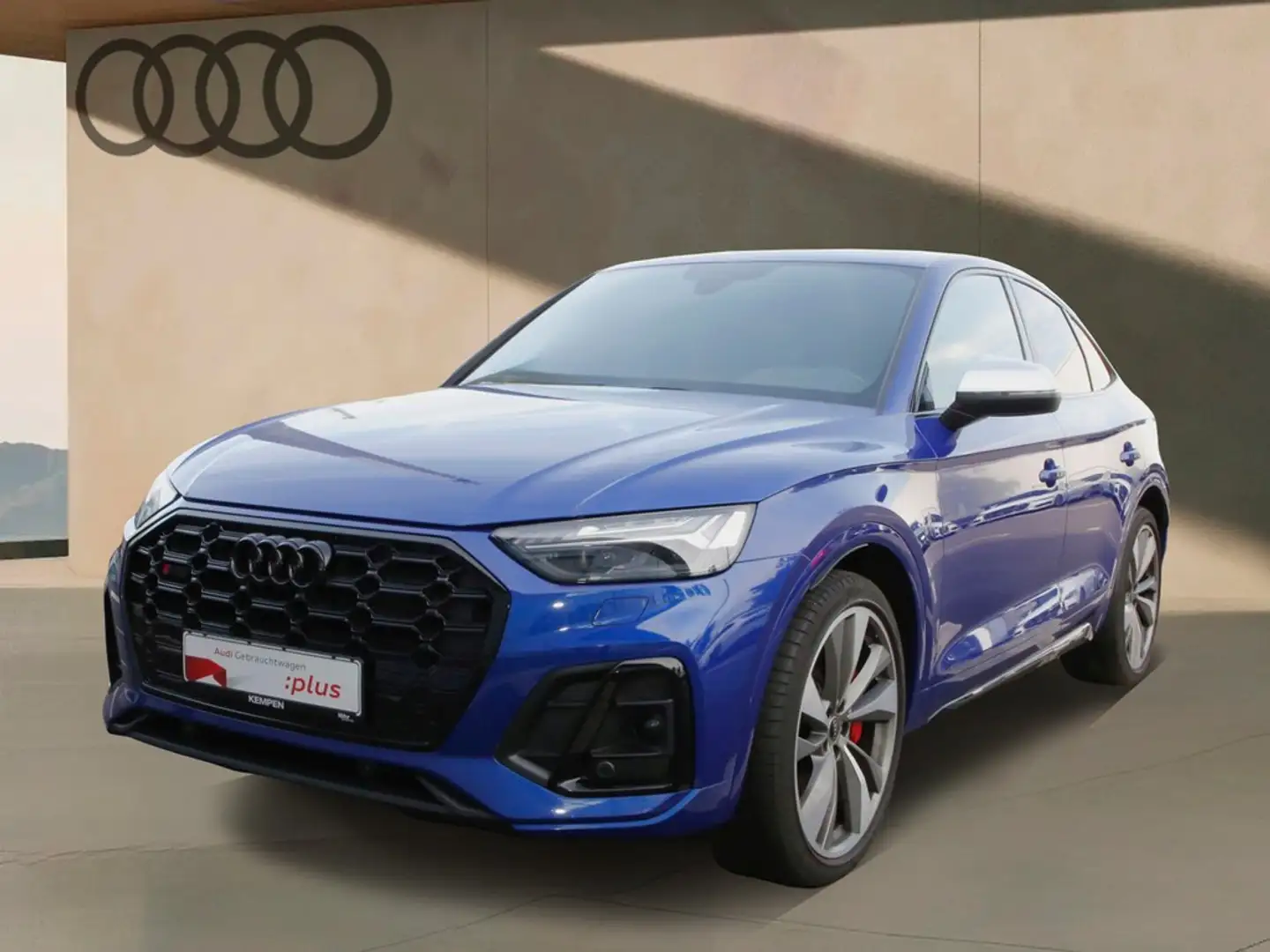 Audi SQ5 Sportback quattro AHK Matrix B&O Panorama Bleu - 2