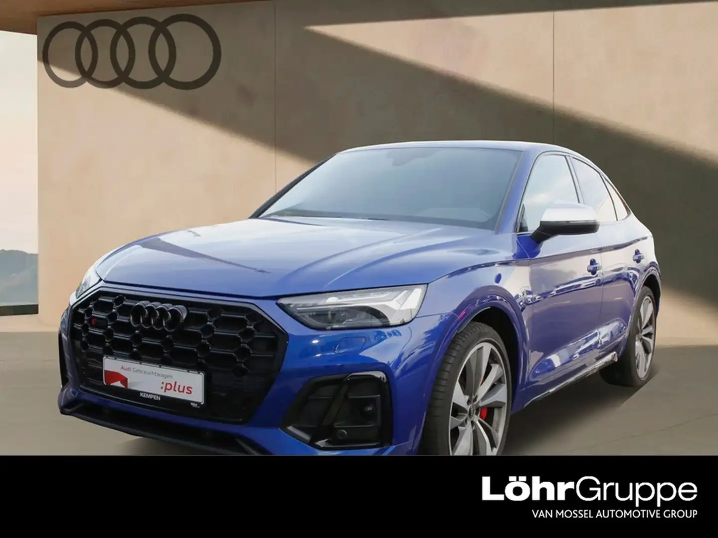 Audi SQ5 Sportback quattro AHK Matrix B&O Panorama Bleu - 1