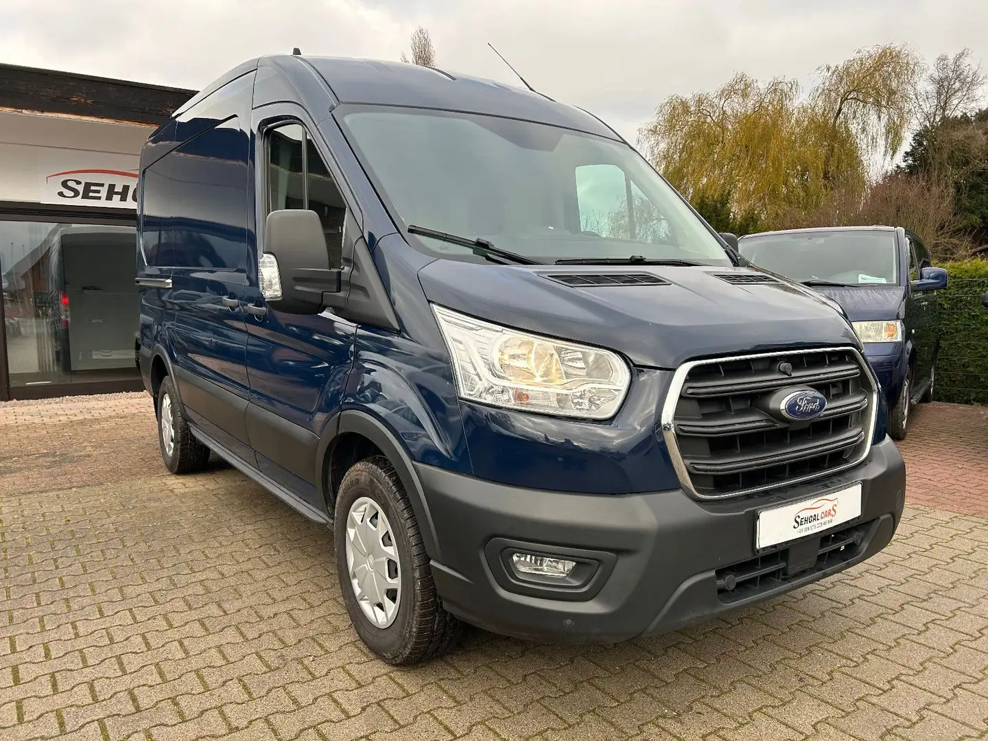 Ford Transit Kasten 350 L2H2*Klima*SHZ* Blau - 1
