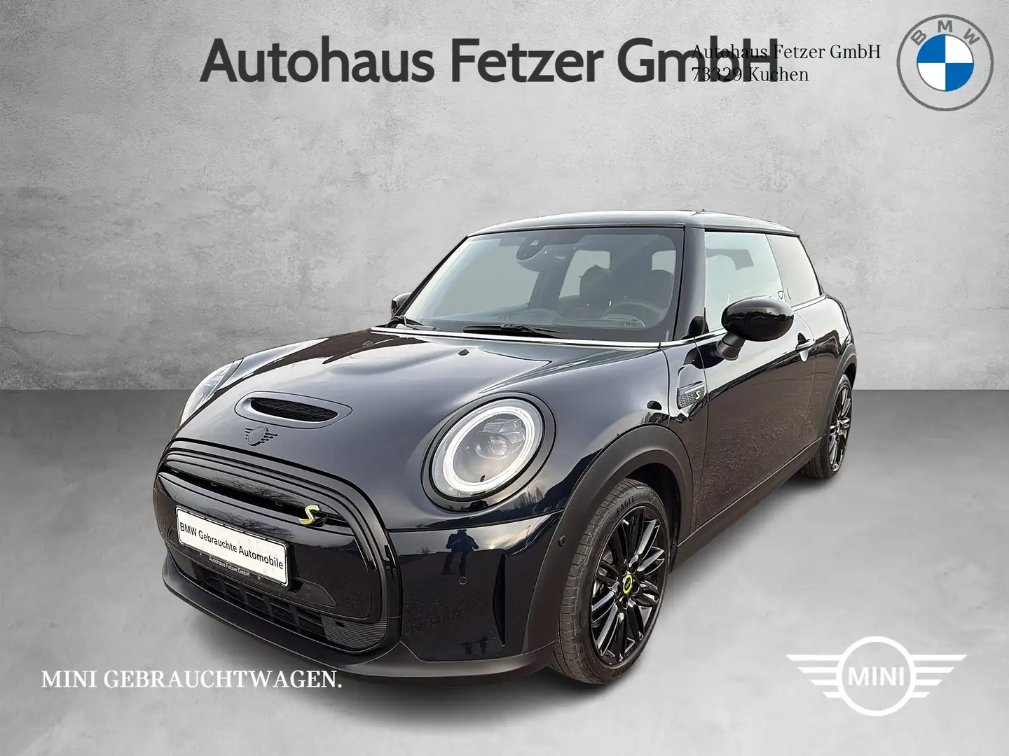 MINI Cooper SE Head-Up HK HiFi DAB LED Pano.Dach RFK Negro - 1