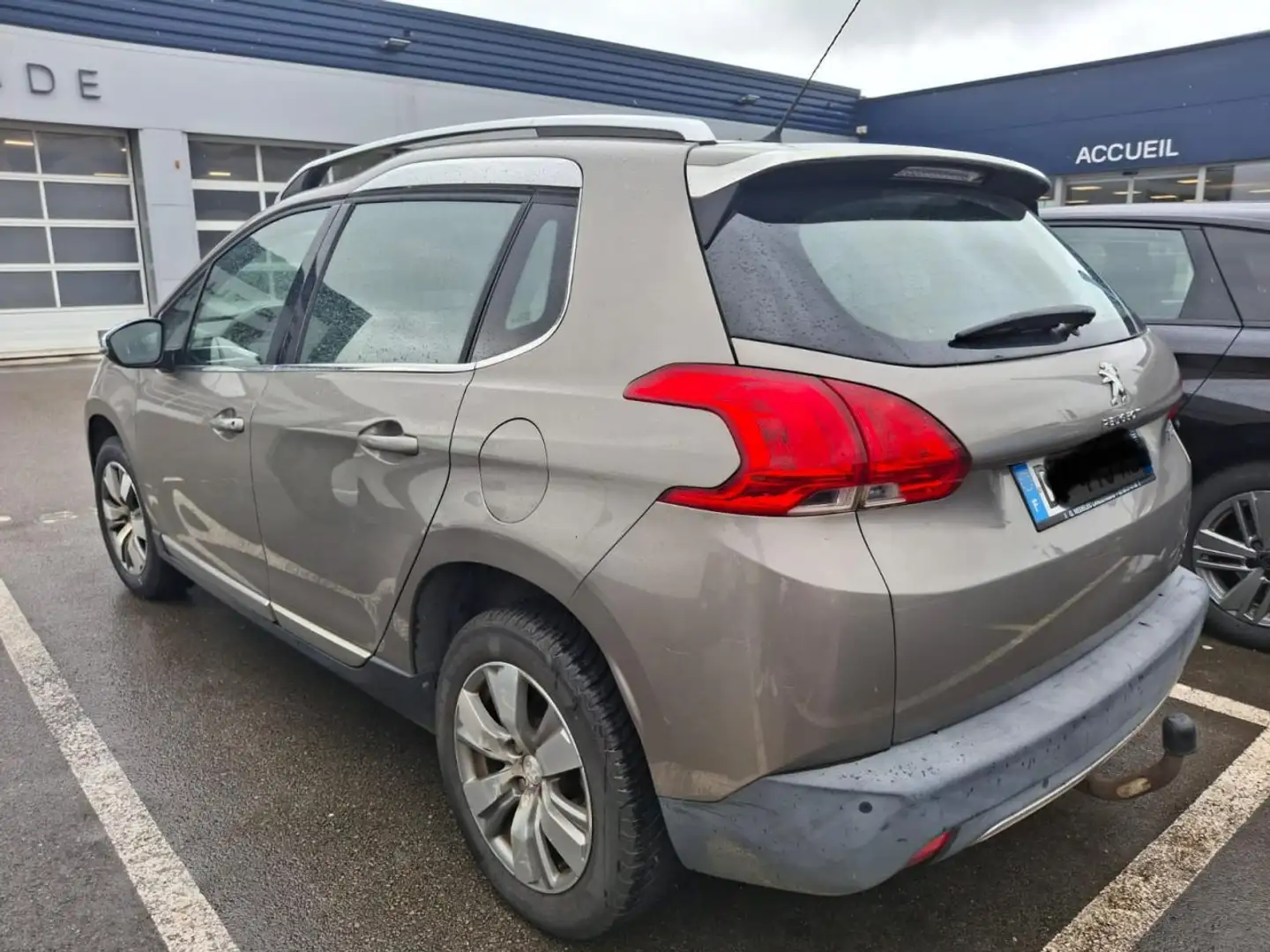 Peugeot 2008 1.2i PureTech 12V - 82  Allure PHASE 1 Gris - 2