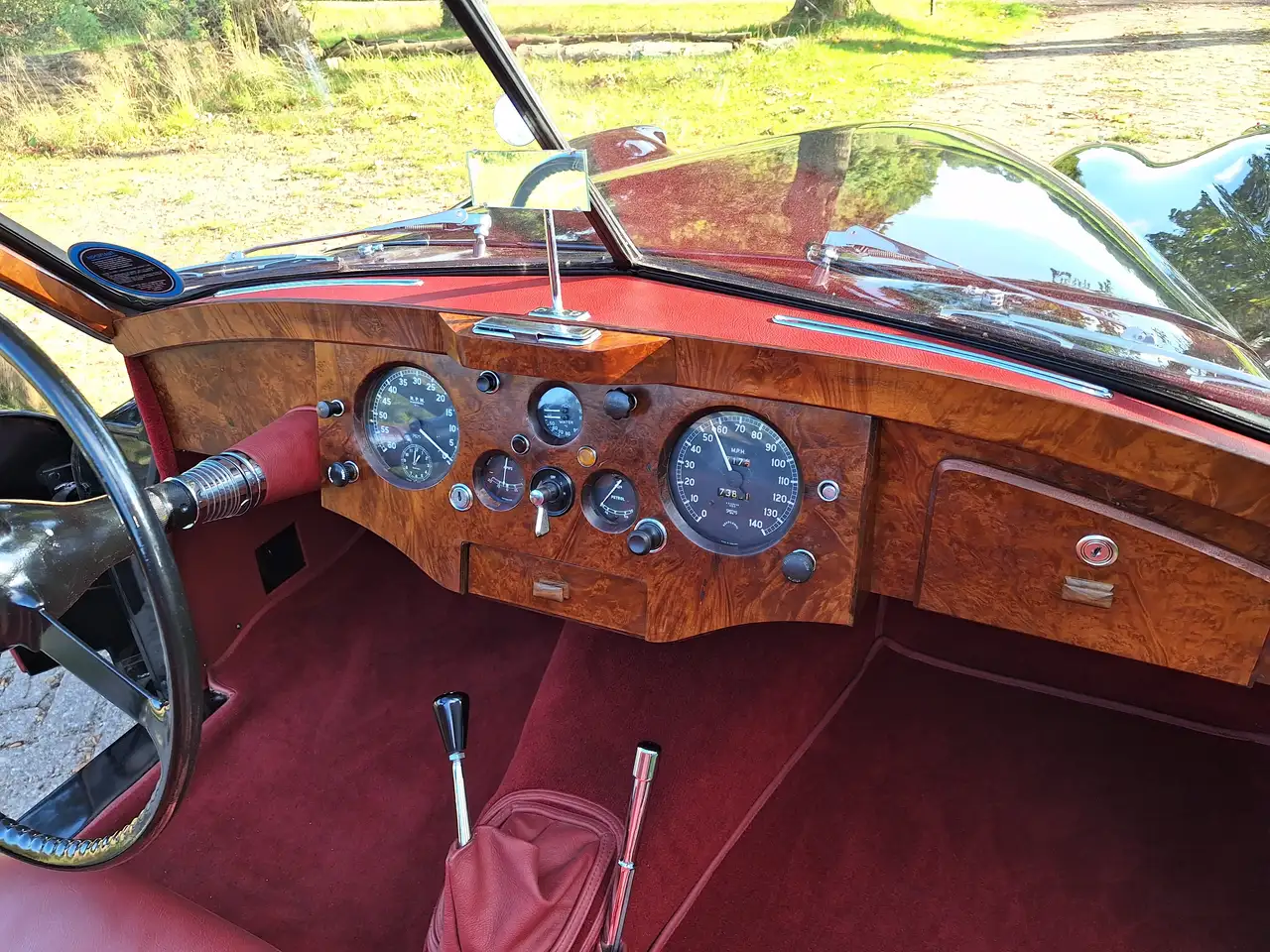 Jaguar XK 120 DHC (1953) 8-cyl. black in like new condition!, foto 11