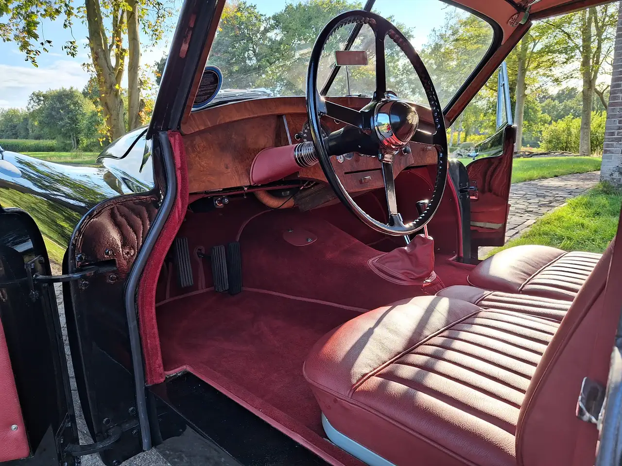 Jaguar XK 120 DHC (1953) 8-cyl. black in like new condition!, foto 7