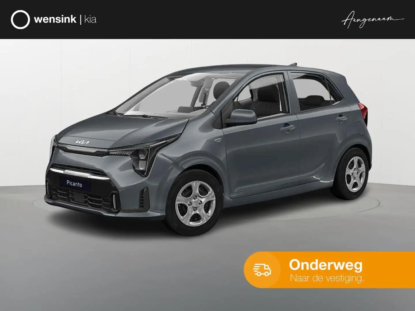 Kia Picanto 1.0 DPI DynamicLine | Demo | Navigatie | Parkeerca Grijs - 1