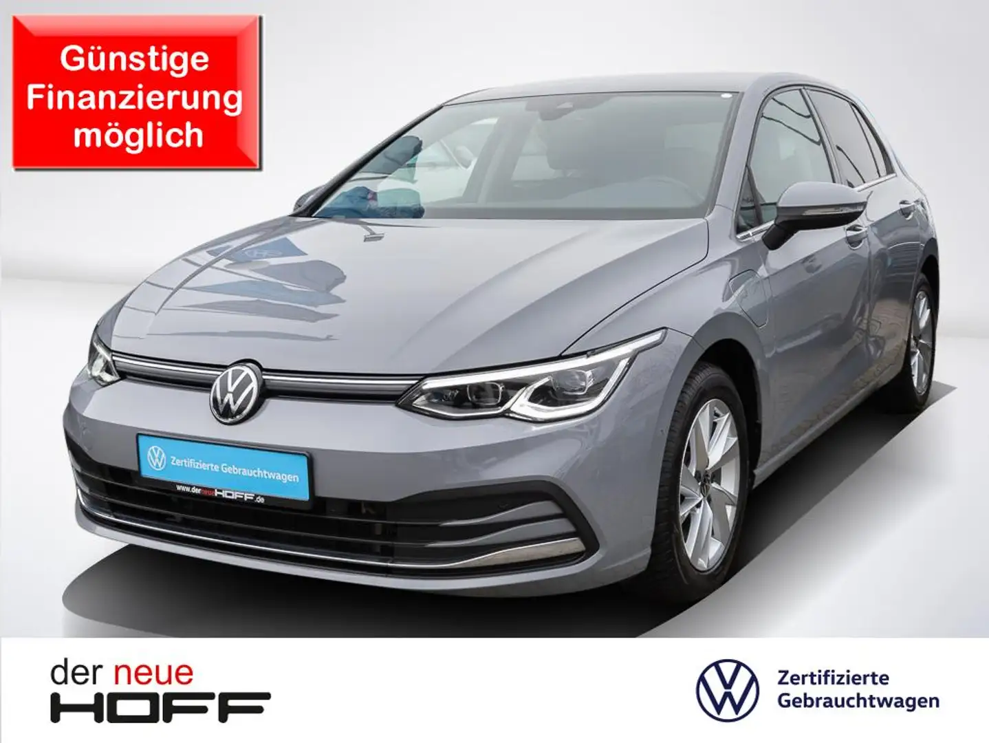 Volkswagen Golf VIII 1.4 eHybrid DSG Style Kamera SideAssist Navi Grau - 1