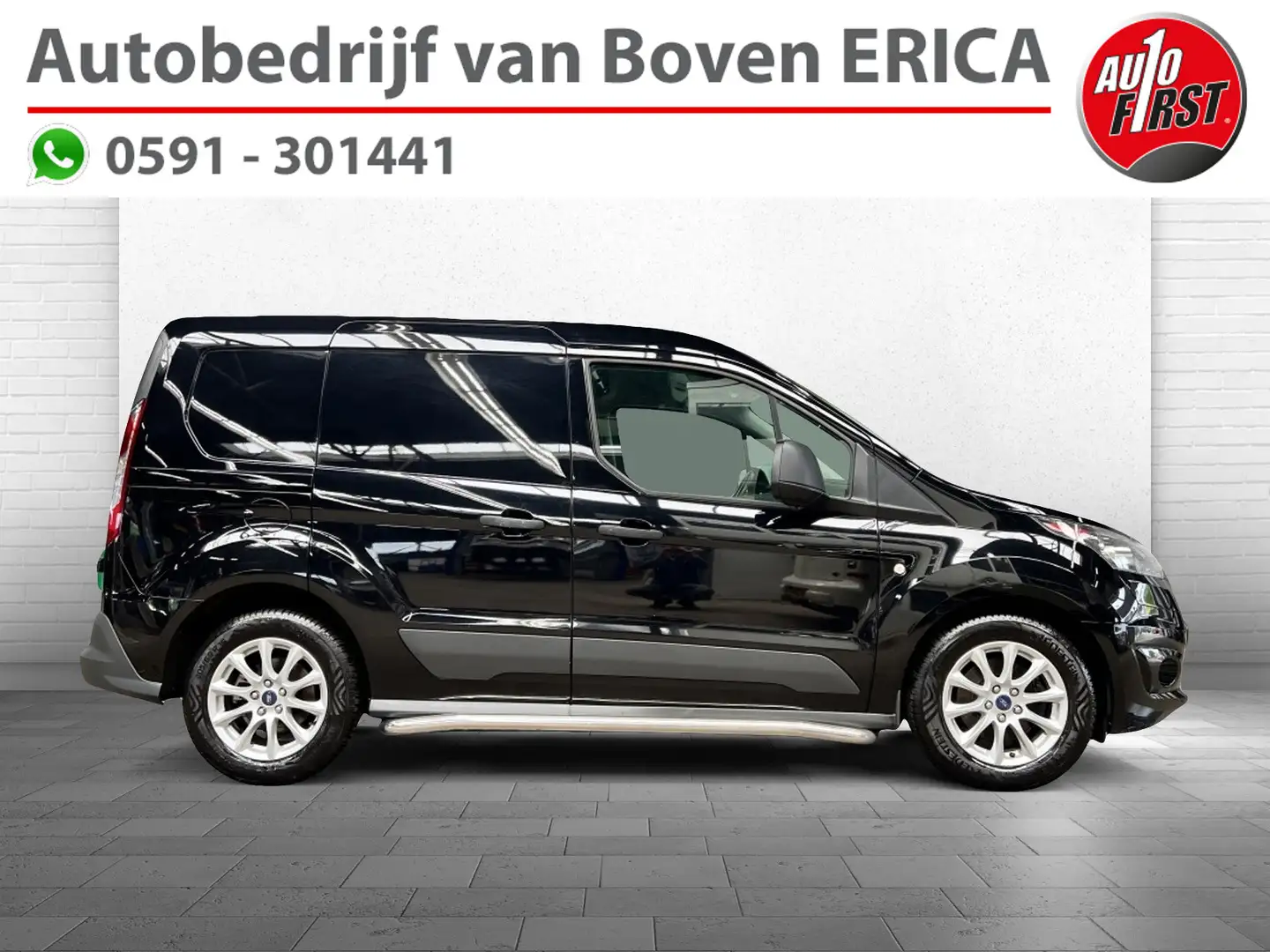 Ford Transit Connect 1.5 TDCI L1 Trend 3 Zits Airco Cruise Bluetooth 16 Noir - 1
