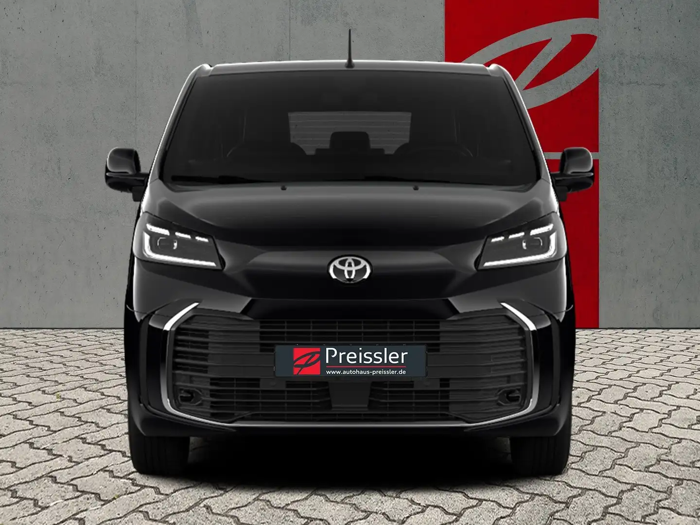 Toyota Proace Verso 2,0 L1 Autom. *Exclusive* Schwarz - 2