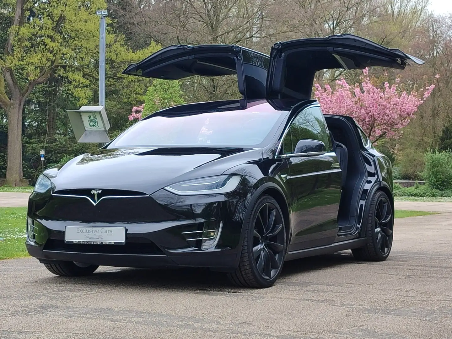 Tesla Model X MODEL X 100D | MCU2 | TRAILER-HITCH | 22-INCH Zwart - 1